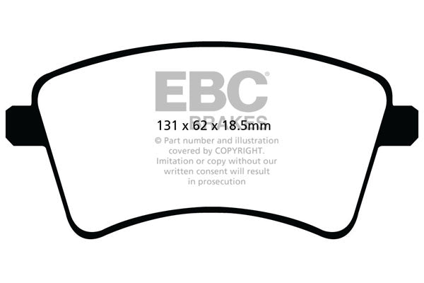 EBC Ultimax Front Brake Pads - DPX2033
