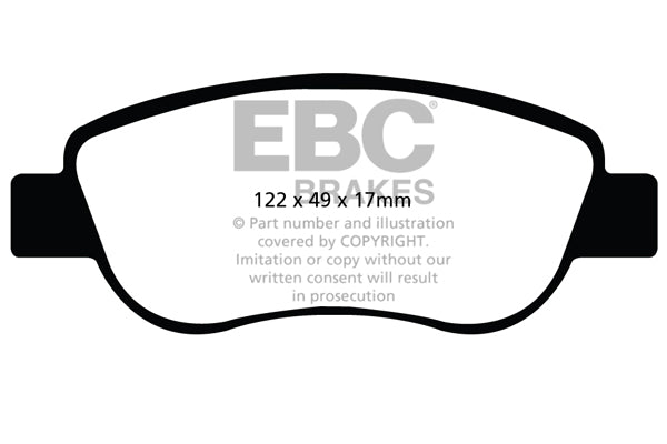 EBC Ultimax Front Brake Pads - DPX2045