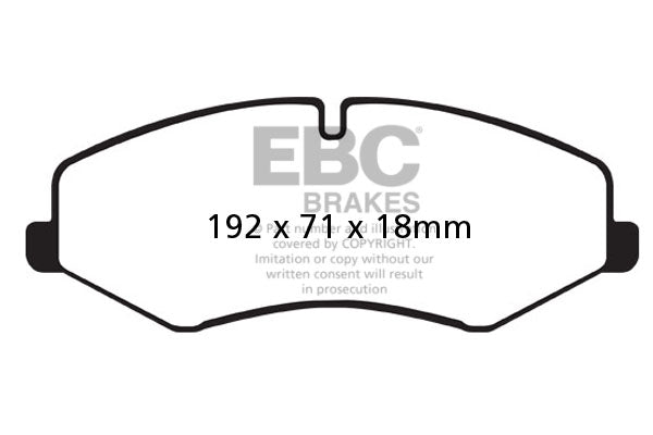 EBC Yellowstuff Front Brake Pads - DP42060R