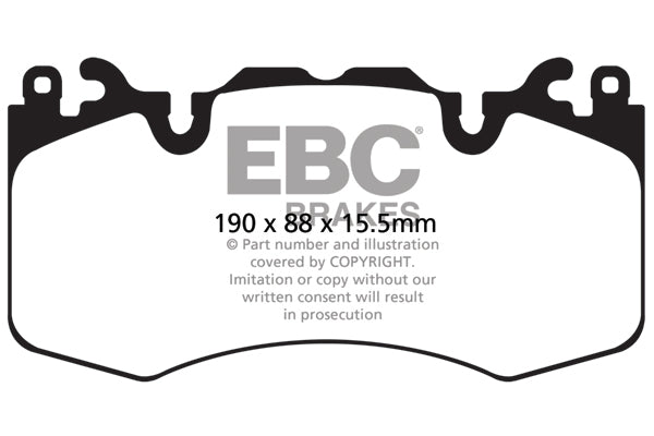 EBC Yellowstuff Front Brake Pads - DP42064R