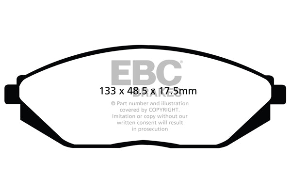 EBC Greenstuff Front Brake Pads - DP22097