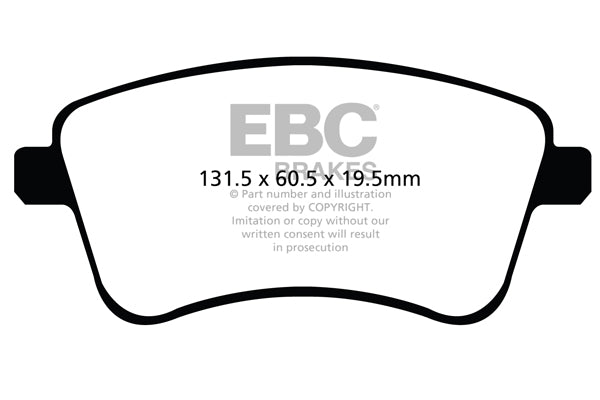 EBC Ultimax Front Brake Pads - DPX2099