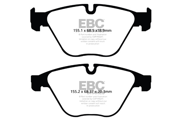 EBC Redstuff Front Brake Pads - DP32103C