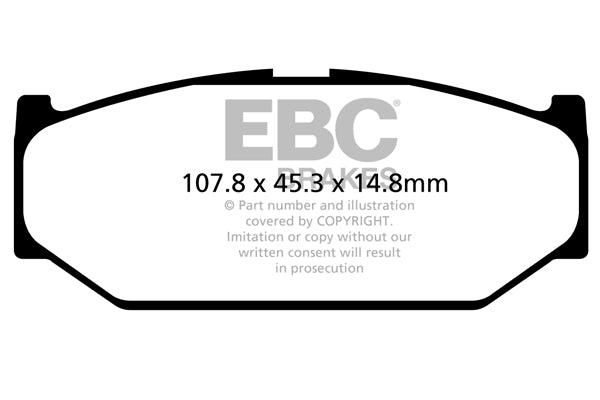 EBC Ultimax Front Brake Pads - DPX2104