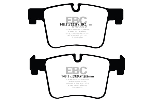 EBC Yellowstuff Front Brake Pads - DP42105R