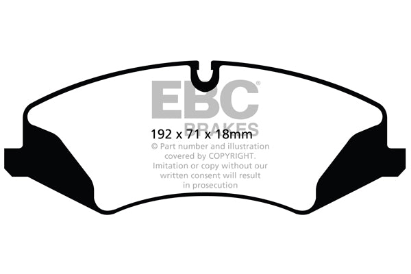 EBC Greenstuff Front Brake Pads - DP62123