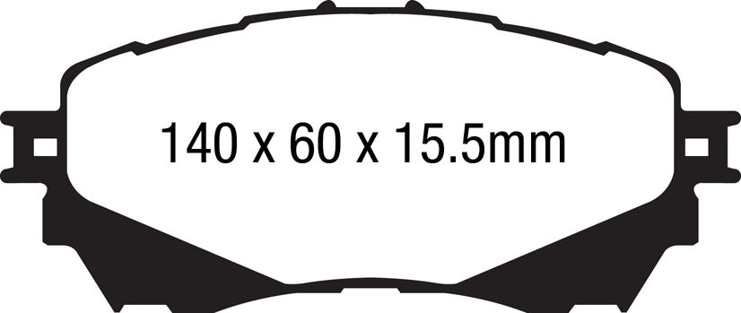 EBC Ultimax Front Brake Pads - DPX2170