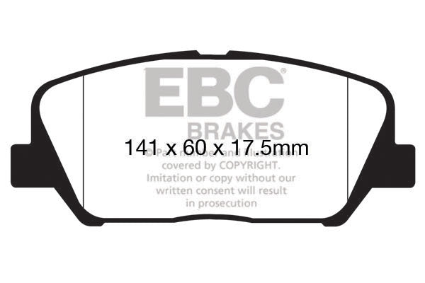 EBC Ultimax Front Brake Pads - DPX2172