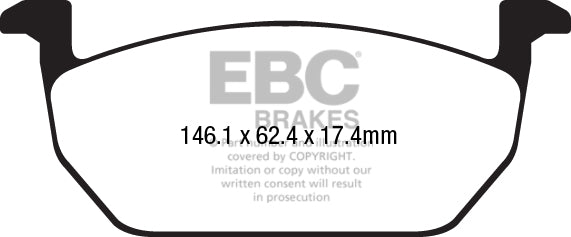 EBC Ultimax Front Brake Pads - DPX2225