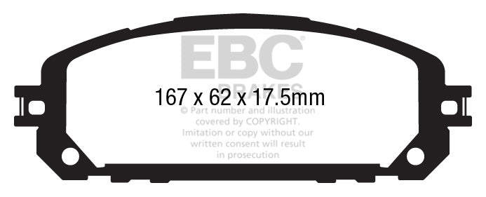 EBC Ultimax Front Brake Pads - DPX3030