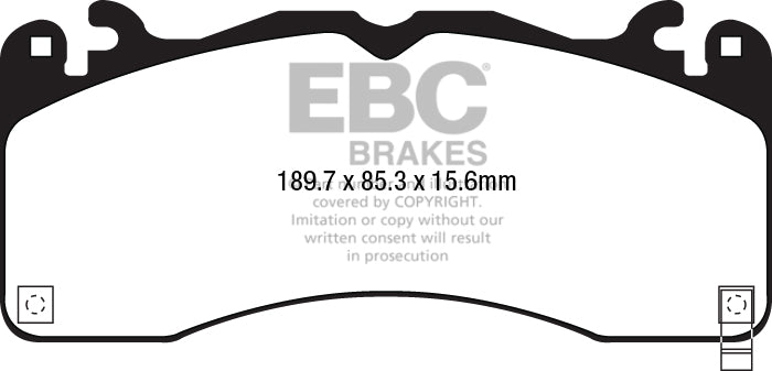 EBC Redstuff Front Brake Pads - DP33040C
