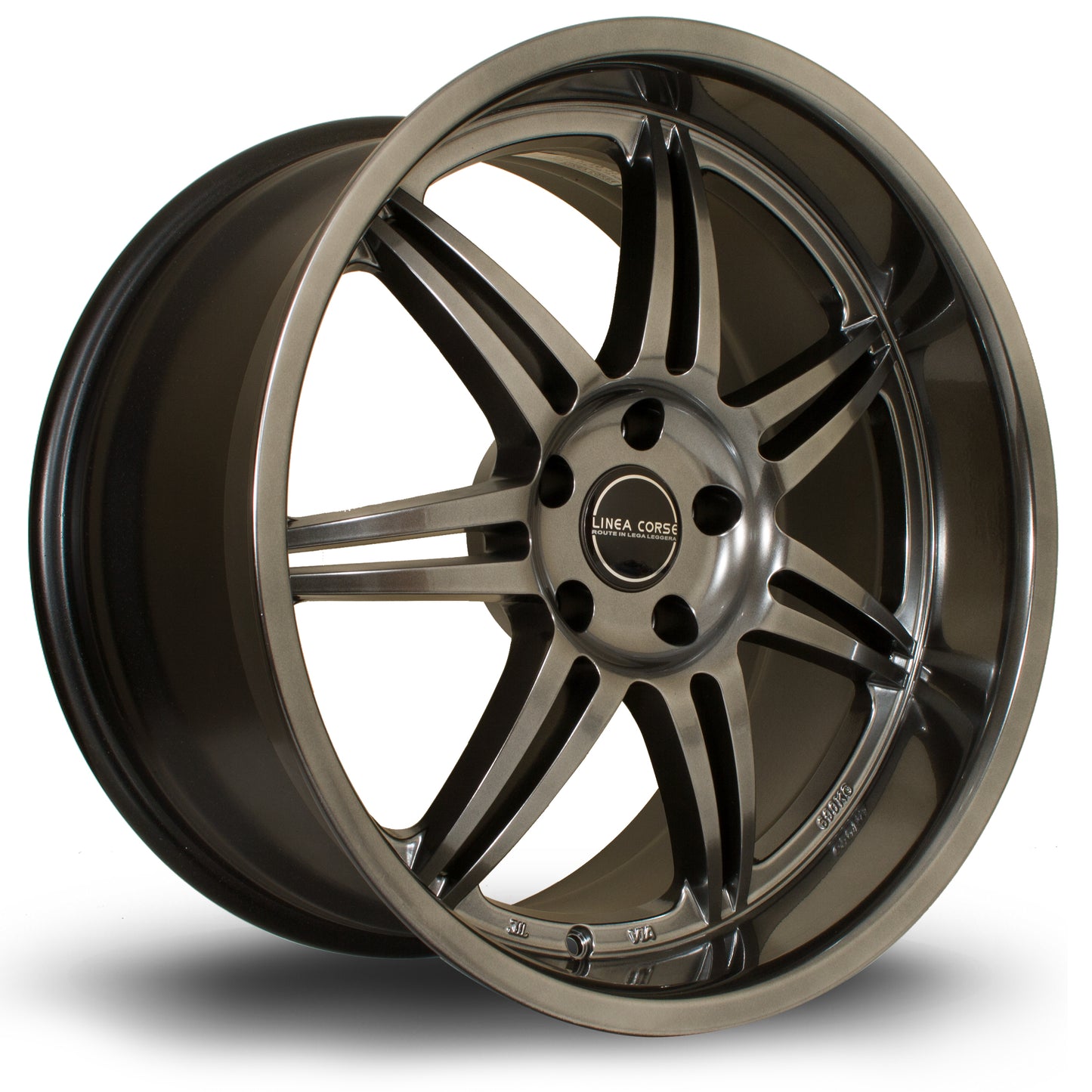 Linea Corse Dyna - 19x10 | 5x120 | ET37 | Hyper Black