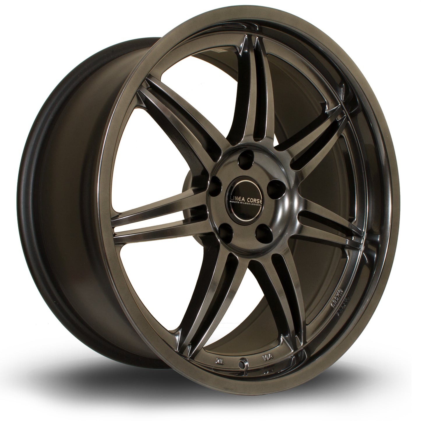 Linea Corse Dyna - 19x8.5 | 5x120 | ET30 | Hyper Black