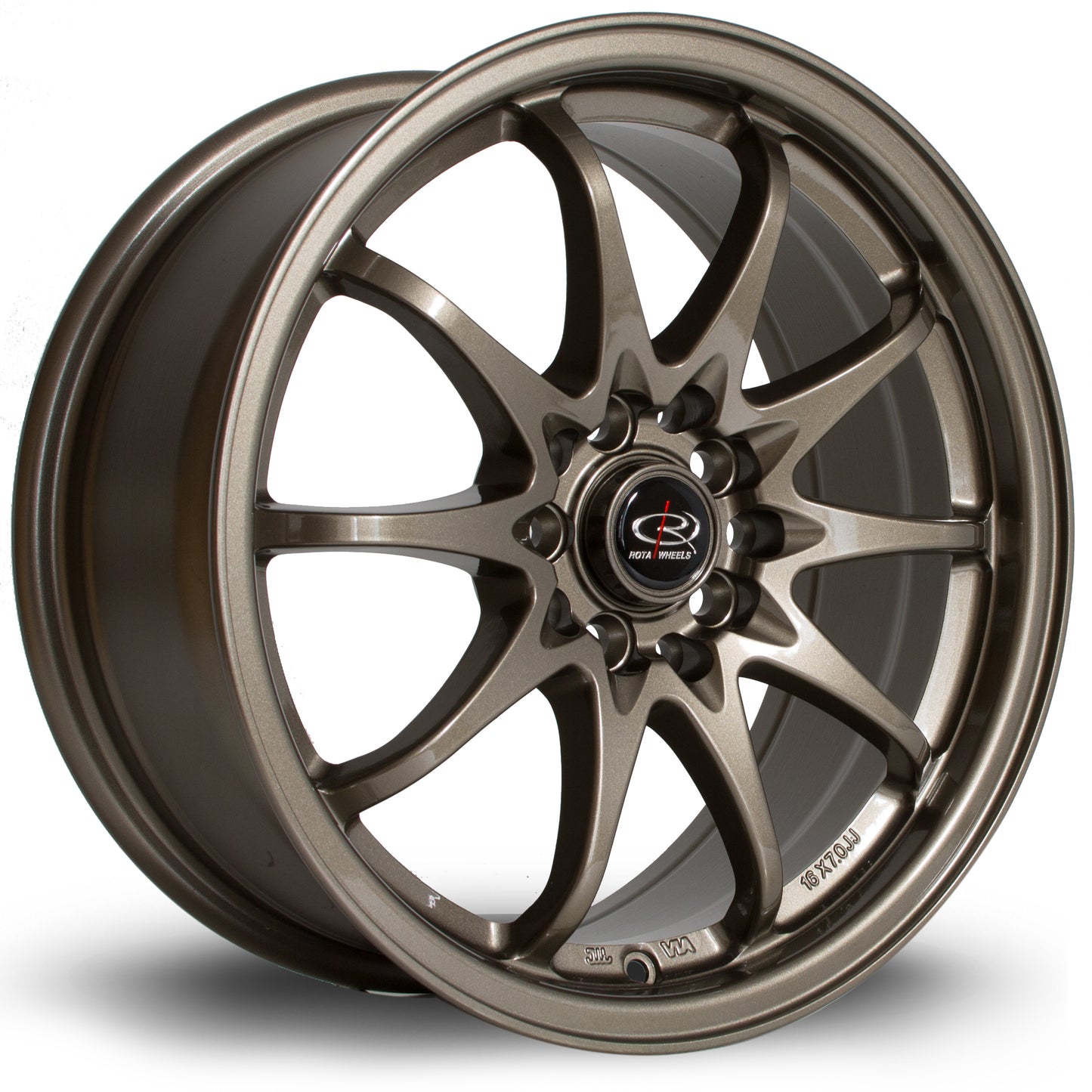 Rota Fight Alloy Wheels - 16x7 | 5x100/5x114 | ET40 | Bronze