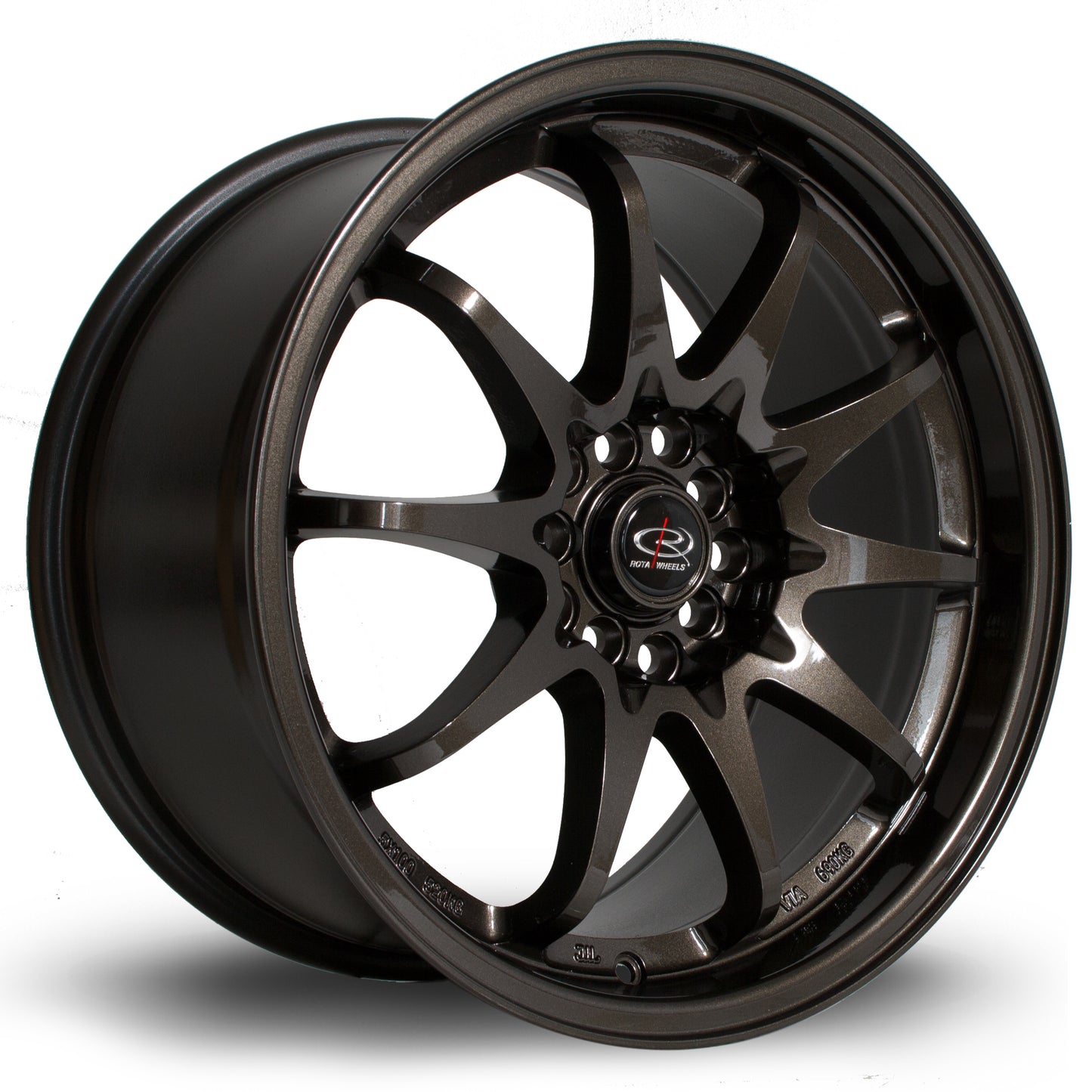 Rota Fight Alloy Wheels - 17x9 | 5x100/5x114 | ET50 | Gunmetal