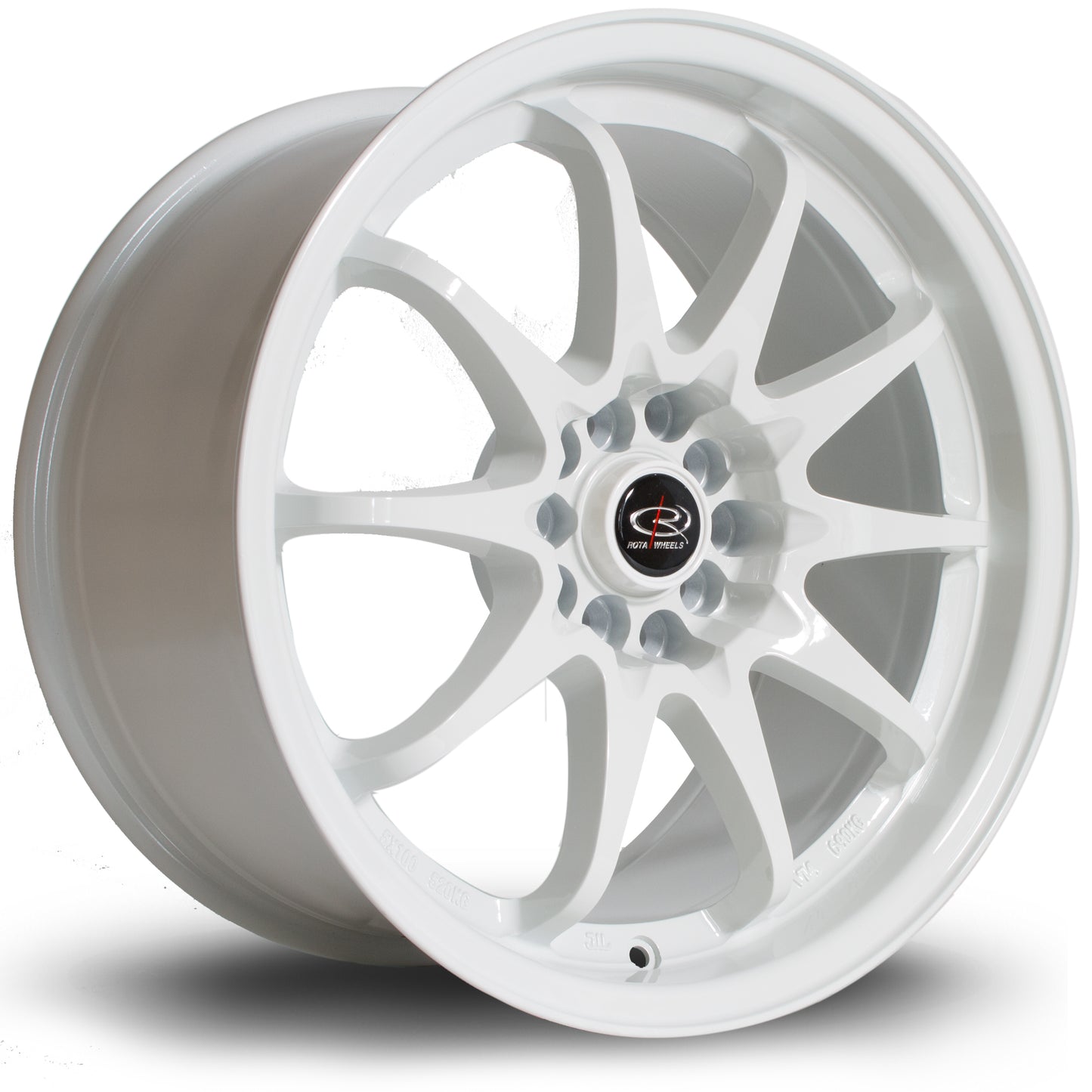 Rota Fight Alloy Wheels - 17x9 | 5x100/5x114 | ET50 | White