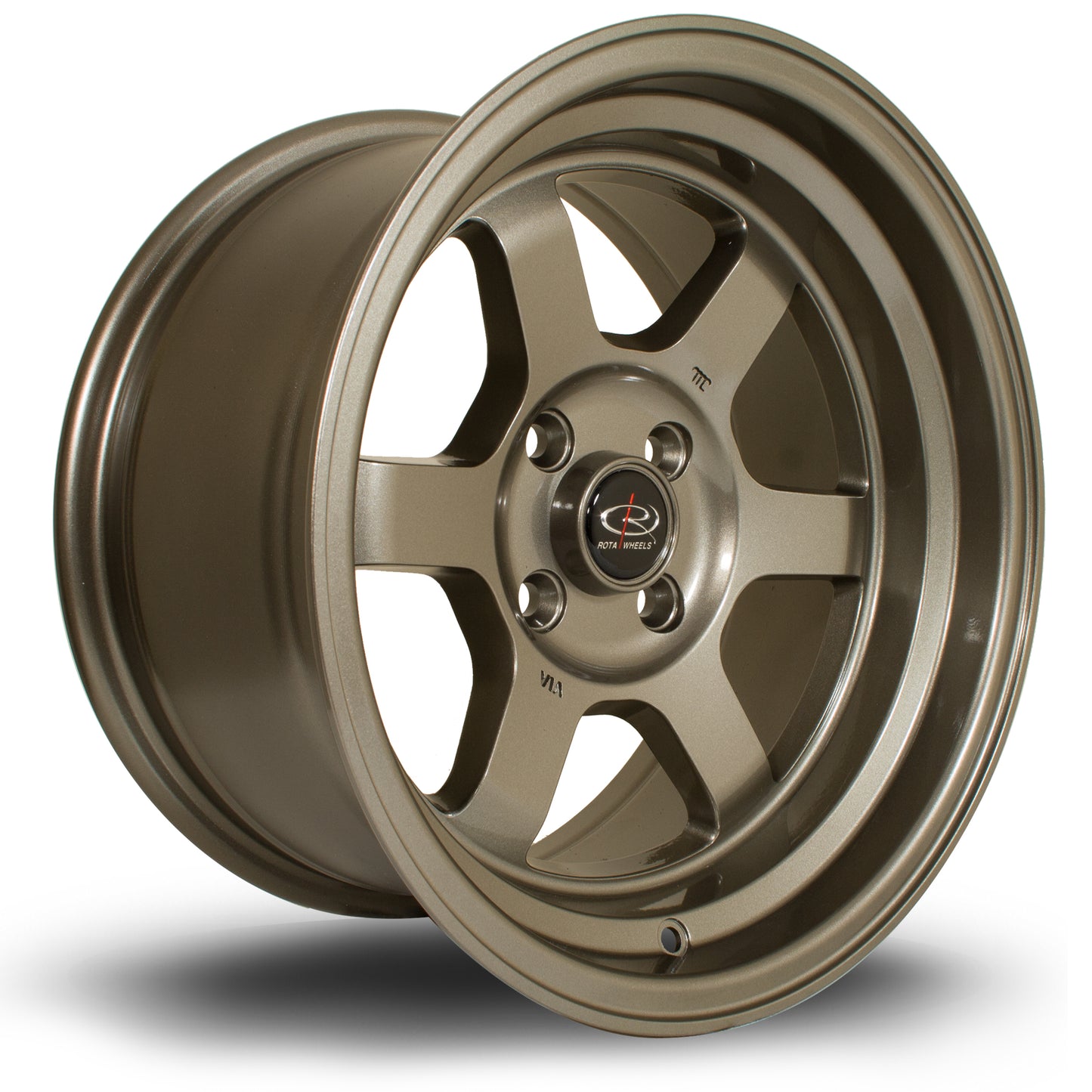 Rota Grid-V Alloy Wheels - 15x8 | 4x108 | ET0 | Bronze