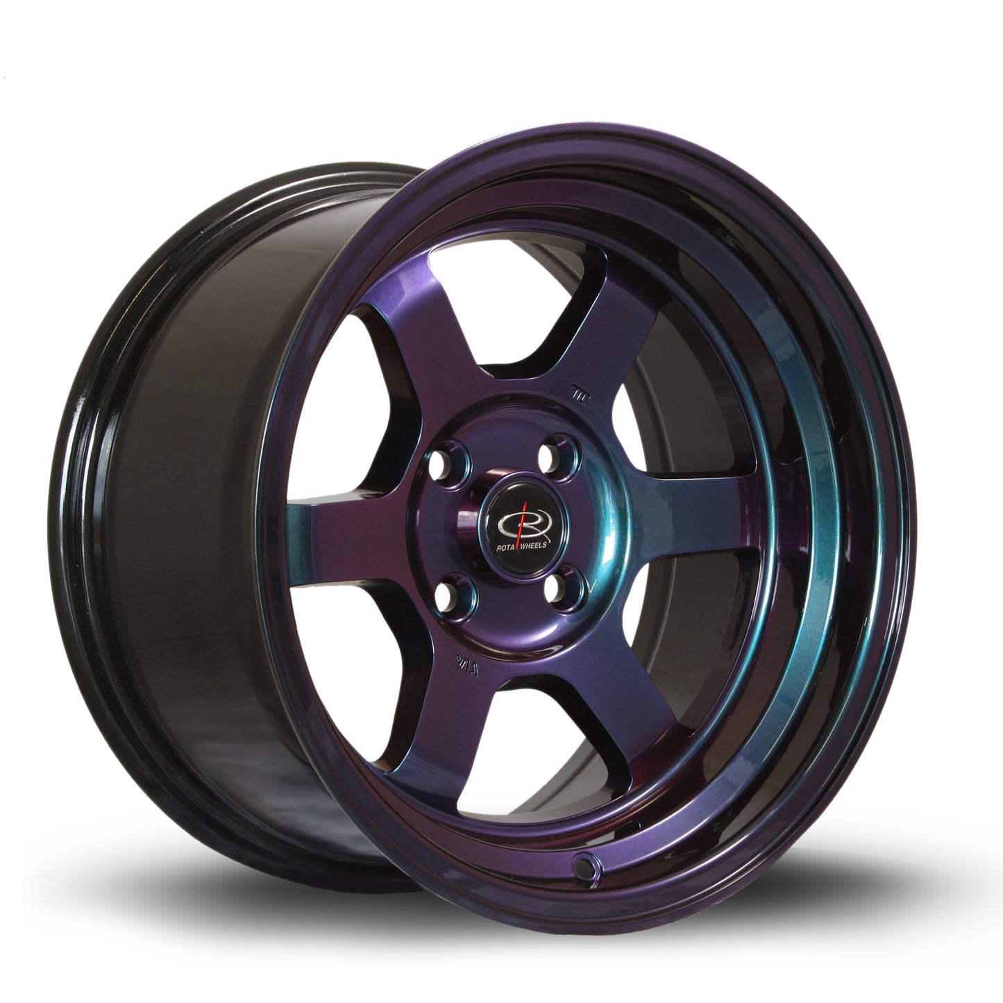 Rota Grid-V Alloy Wheels - 15x8 | 4x100 | ET0 | Neo Chrome