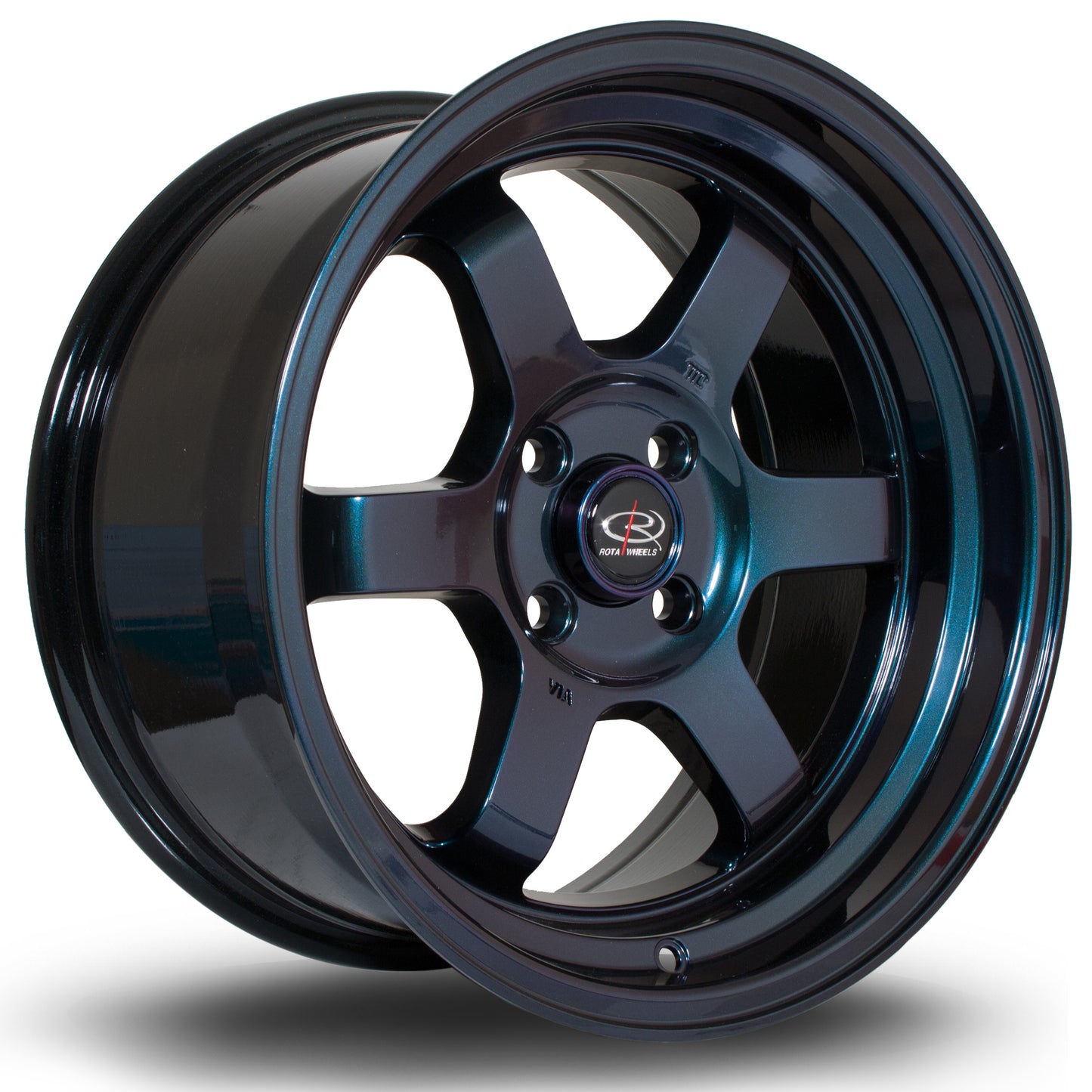 Rota Grid-V Alloy Wheels - 16x8 | 4x100 | ET20 | Neo Chrome