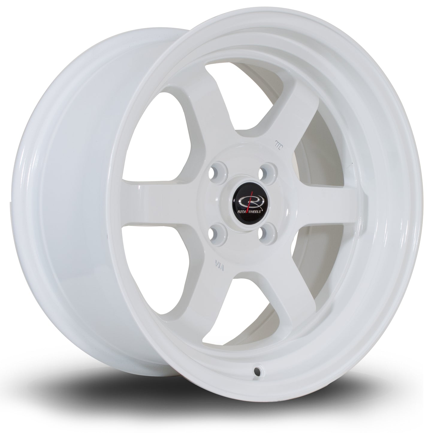 Rota Grid-V Alloy Wheels - 16x8 | 5x100 | ET20 | White