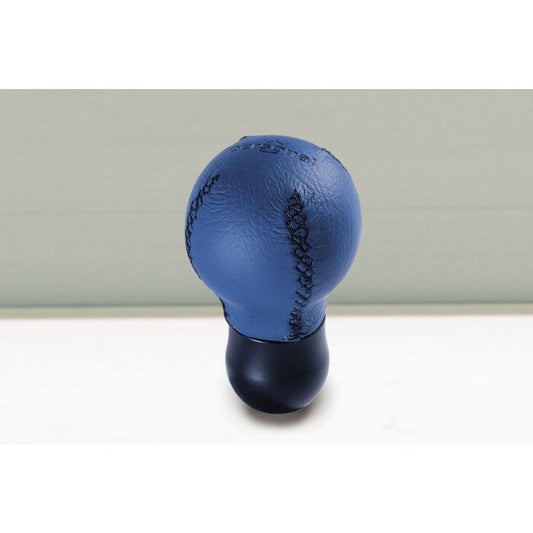 Personal Ball Gear Knob - Blue Leather