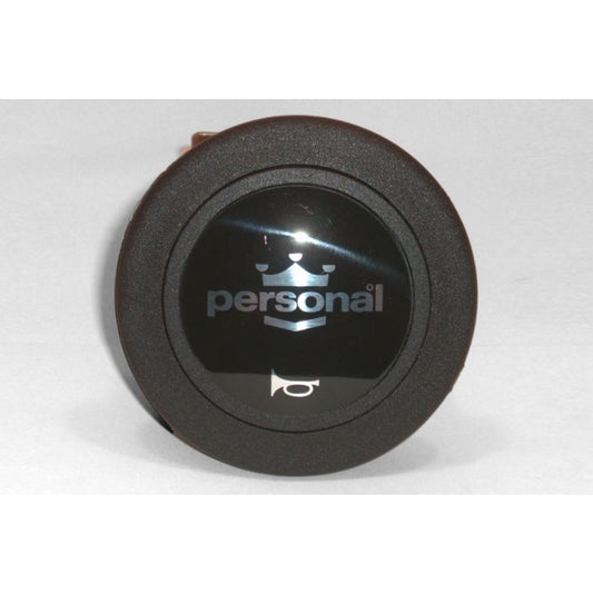 Personal Horn Push - Silver logo - Single Contact