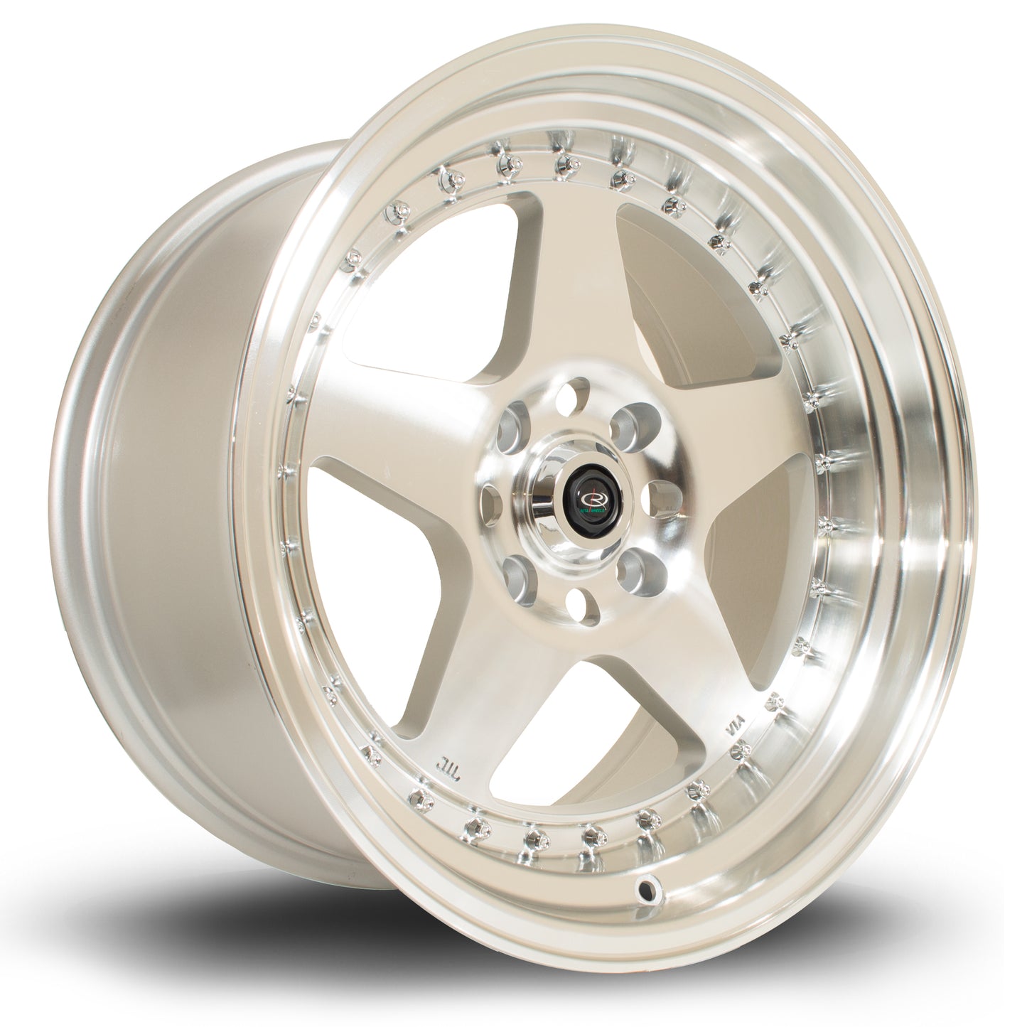 Rota Kyusha Alloy Wheels - 17x9.5 | 5x114 | ET12 | Silver/Polished Face