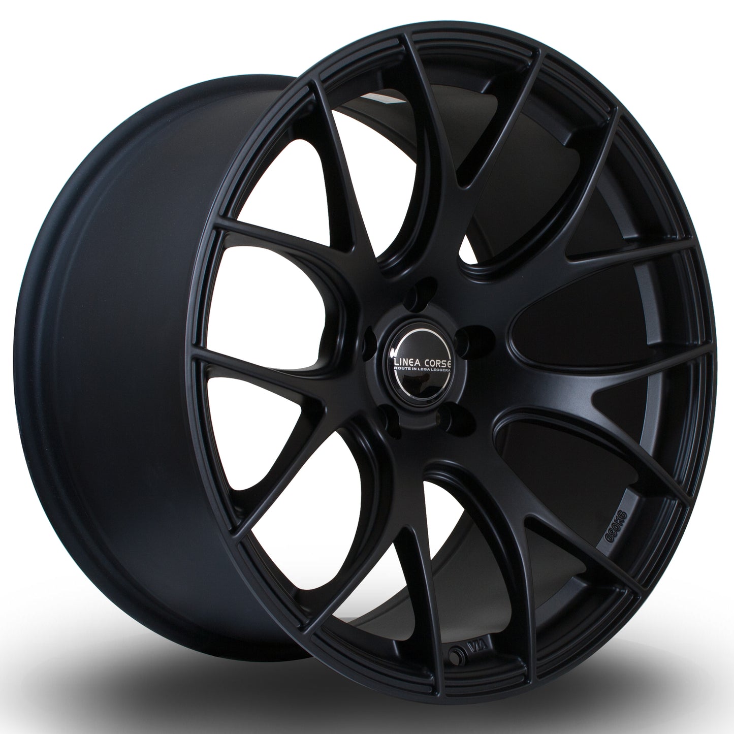 Linea Corse LC818 - 19x10 | 5x112 | ET25 | Flat Black