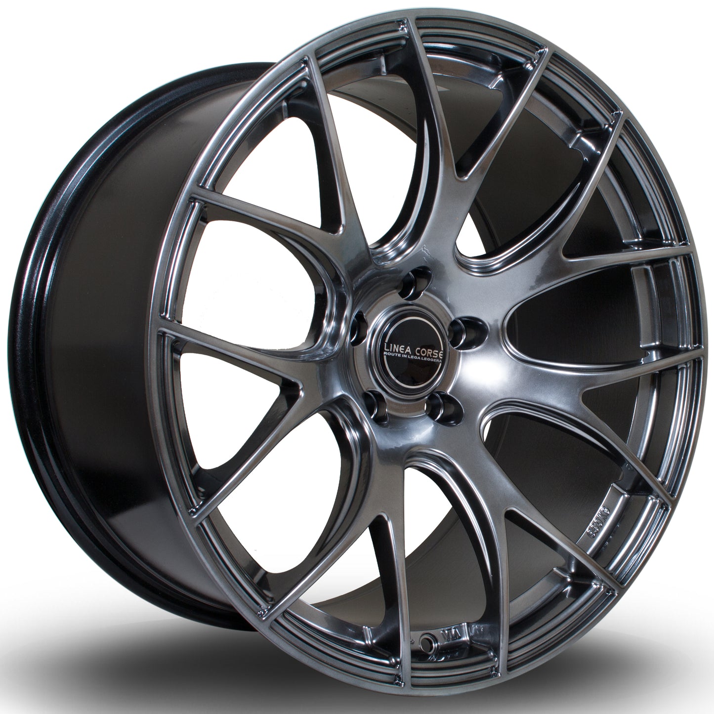 Linea Corse LC818 - 19x10 | 5x112 | ET25 | Hyper Black