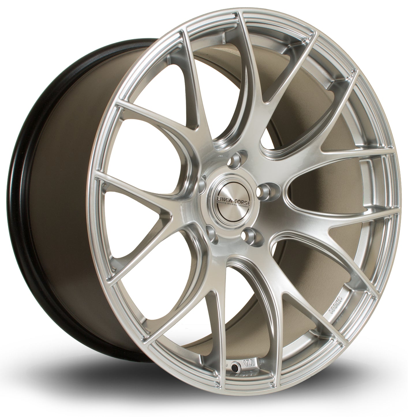 Linea Corse LC818 - 19x9.5 | 5x120 | ET25 | Hyper Silver