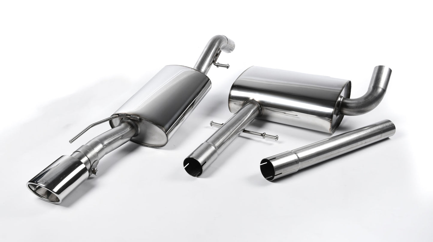 Milltek Resonated Cat Back Exhaust Polished Tip for VW Corrado VR6 (88-91)