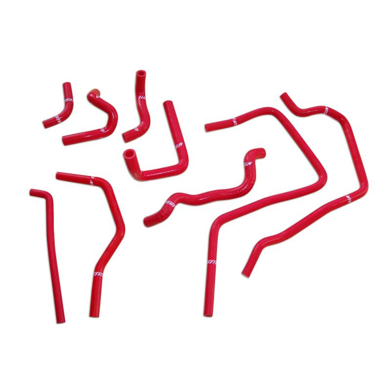 Mishimoto Silicone Ancillary Hose Kit (Red) for Subaru Impreza WRX (02-05)