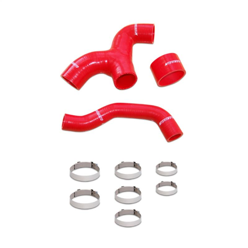 Mishimoto Silicone Intercooler Hoses (Red) for Subaru Impreza WRX (02-05)