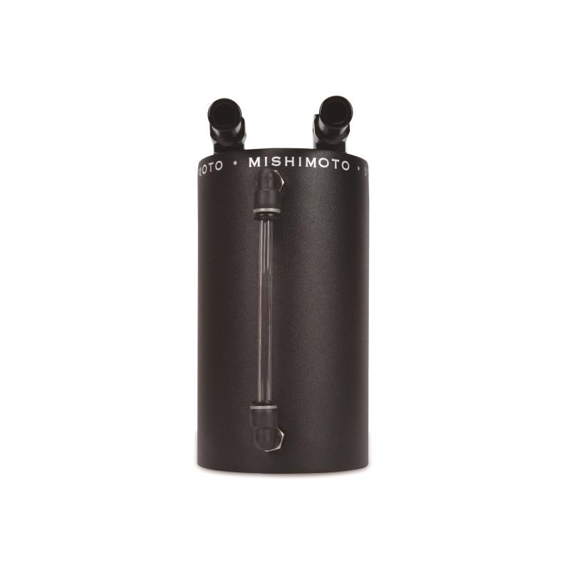 Mishimoto Aluminum Oil Catch Can - Large (Wrinkle Black)