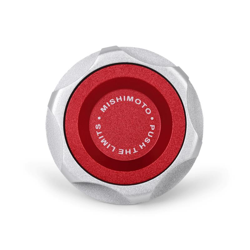 Mishimoto Oil Filler Cap (Red) for Ford