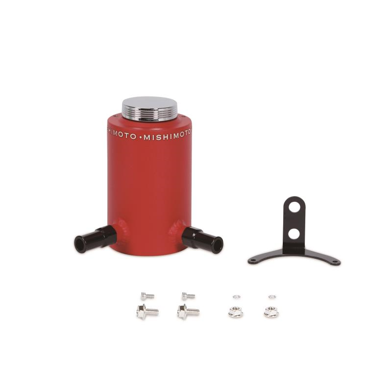 Mishimoto Aluminum Power Steering Reservoir Tank (Wrinkle Red)