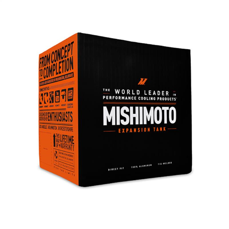 Mishimoto Expansion Tank (Wrinkle Black) for Subaru Impreza WRX (08-14)