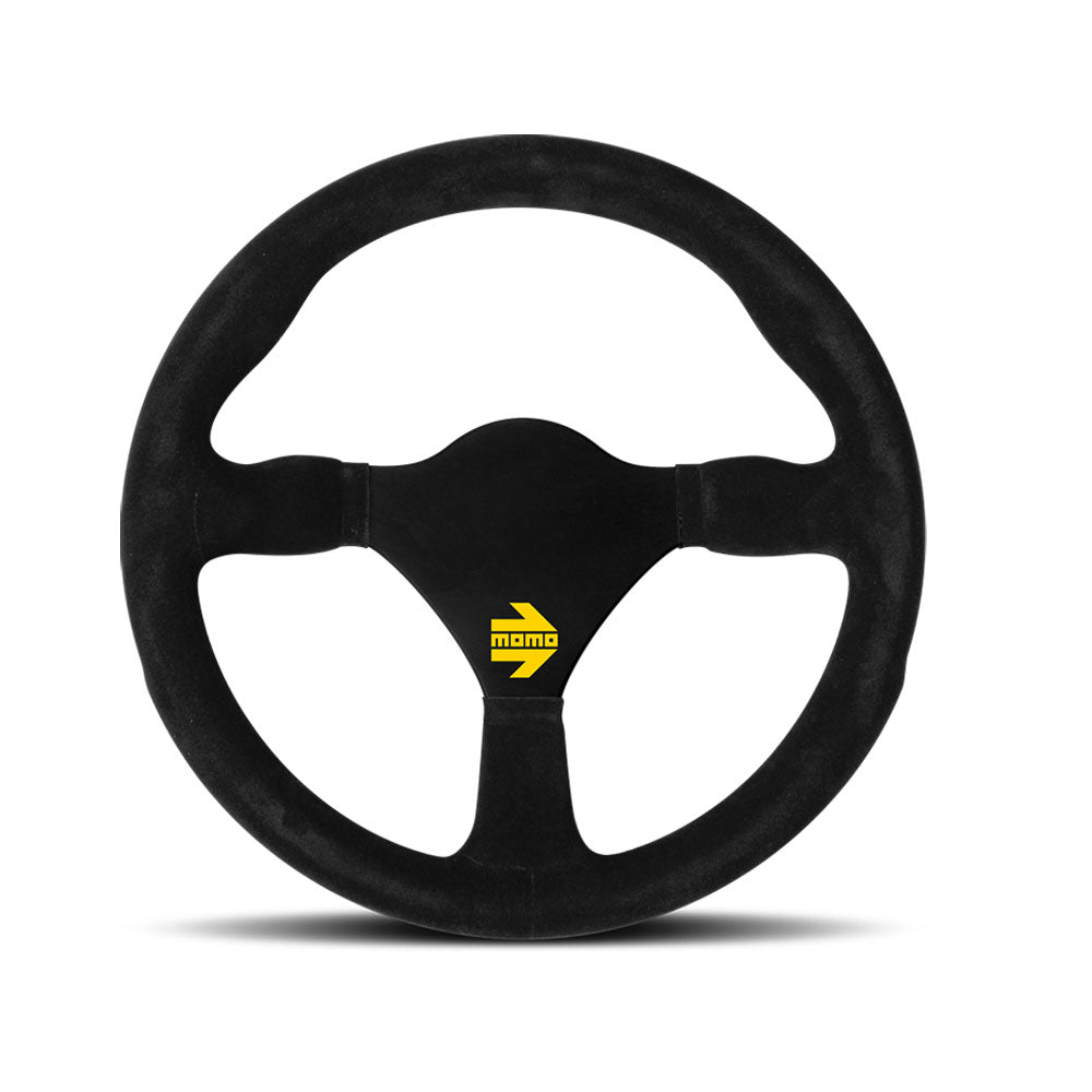 MOMO Mod. 26 Steering Wheel - Black Suede 280mm