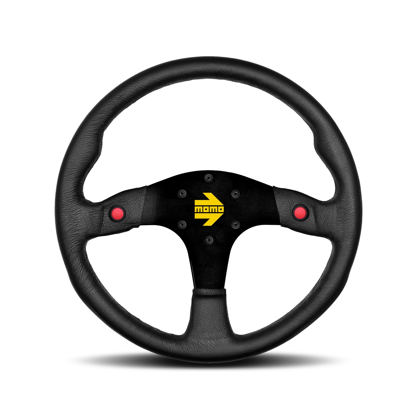 MOMO Mod. 80 Steering Wheel - Black Leather 350mm