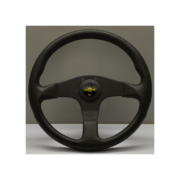 Personal Blitz Polyurethane Steering Wheel 330mm with Black Spokes