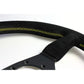Personal Grinta Suede Steering Wheel 350mm with Yellow Stitching and Black Spokes