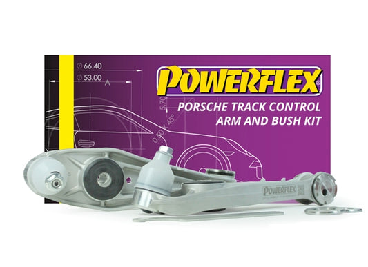 Powerflex Control Arm & Bush Kit (Adjustable) for Porsche 981 Boxster/Cayman