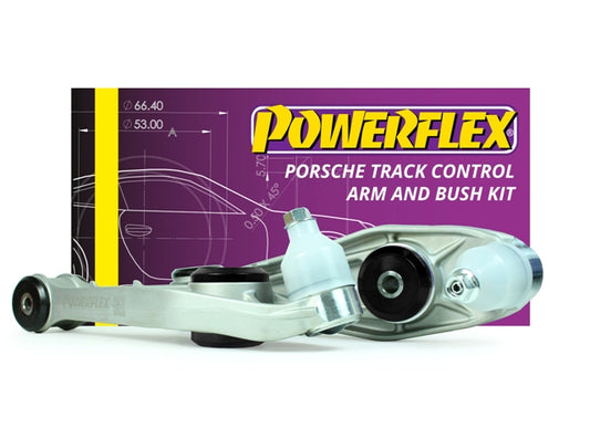 Powerflex Black Control Arm & Bush Kit for Porsche 997 inc. Turbo PF57K-1002BLK