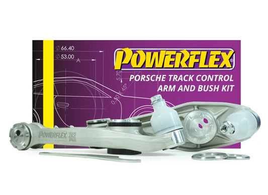 Powerflex Control Arm Kit (Adjustable +/- 1.9) for Porsche 981 Boxster/Cayman