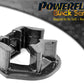 Powerflex Black Lower Engine Mount Insert for Volvo V50 (04-12) PFF19-1222BLK