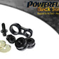 Powerflex Black Lower Engine Mount Bracket & Bushes for Ford Fiesta Mk7 inc ST