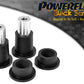 Powerflex Black Rear Axle Carrier Outer Mounting for Porsche 924 & 924S
