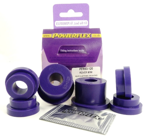 Powerflex Rear Sub Frame Mounting Kit for Rover Mini (76-00)