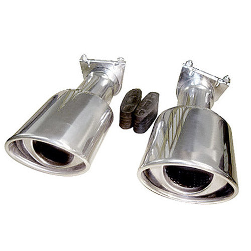 Cobra Oval Exhaust Tailpipes - Range Rover Sport