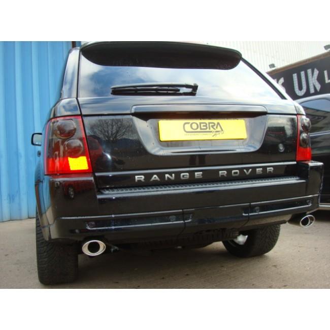 Cobra Oval Exhaust Tailpipes - Range Rover Sport